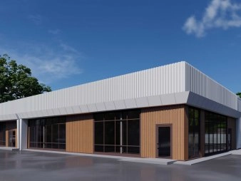 торгово-развлекательный центр из сэндвич панелей